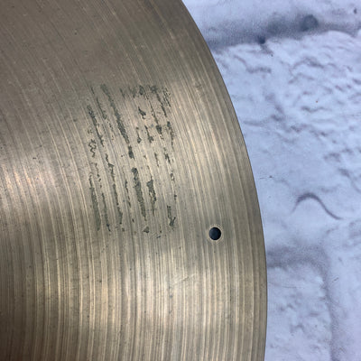 Vintage 1960's Zildjian Crash 18