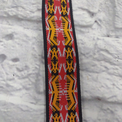 Dunlop Red and Yellow Design Strap