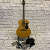 Ibanez JamPack IJVC50 Quickstart Dreadnought Acoustic Guitar Pack Natural