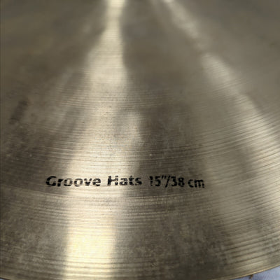 Sabian 15 HHX Groove Hats Hi Hat Cymbal Pair