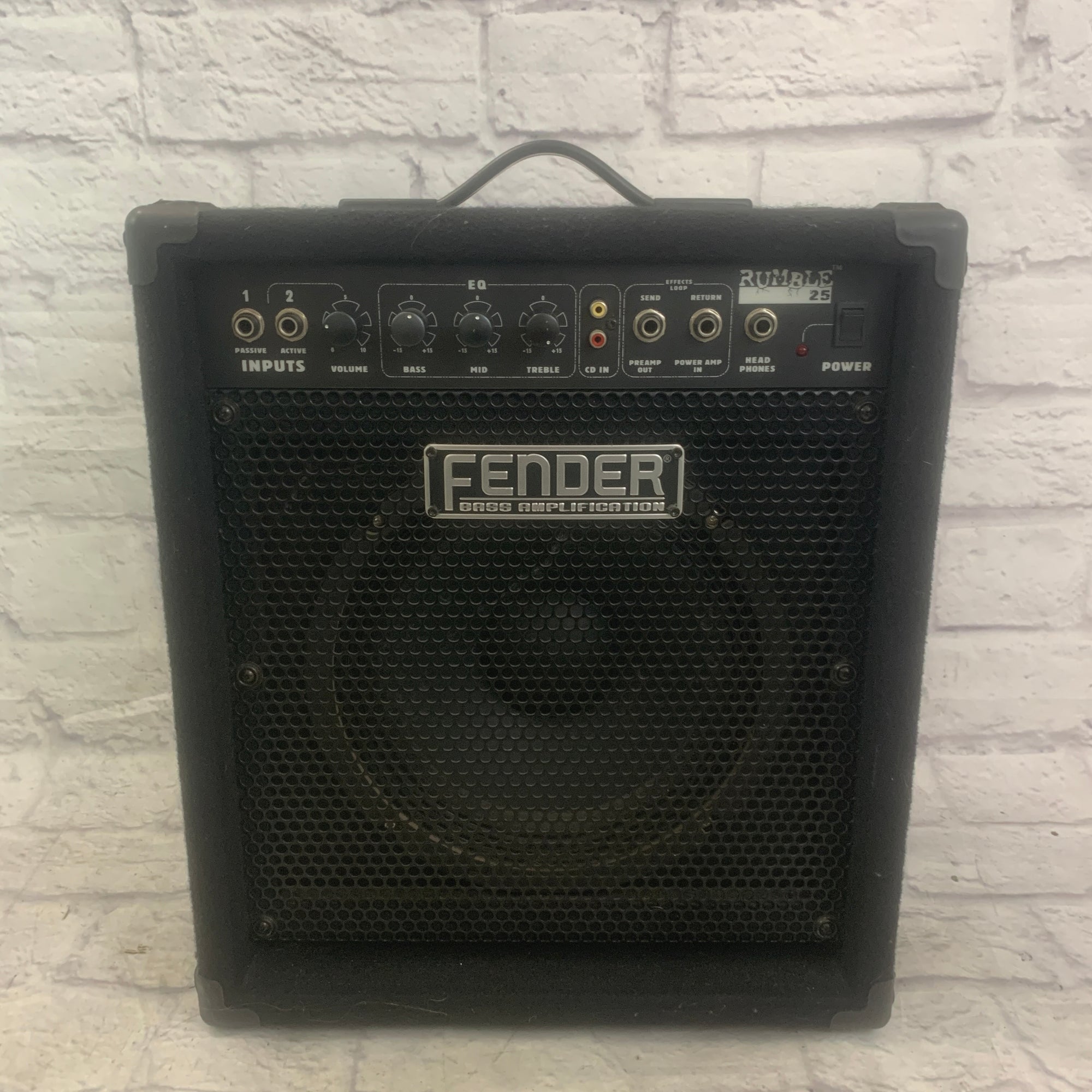 Fender Rumble 25 V1 Bass Guitar Amp - Evolution Music