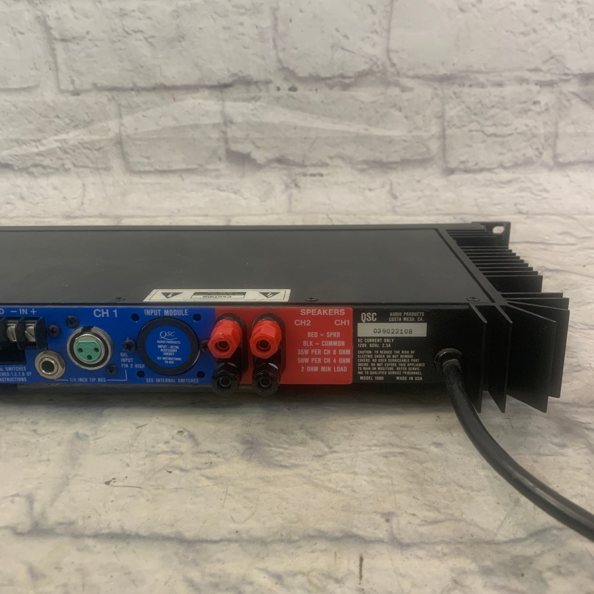 QSC 1080 Power Amp