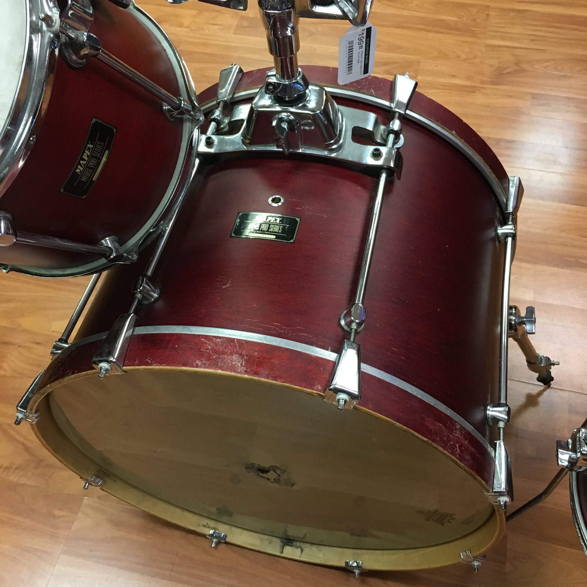 Mapex 3pc Mars Pro Drum Set