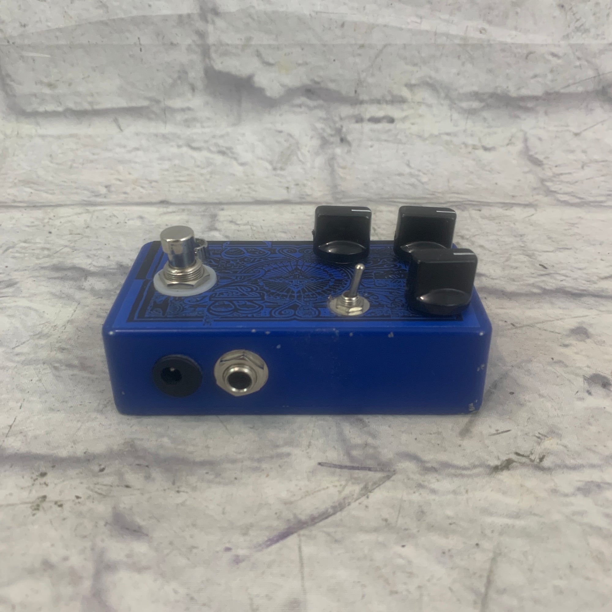 Back In Blue Overdrive/ Distortion Pedal