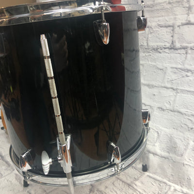 Yamaha 14 Stage Custom Floor Tom Black