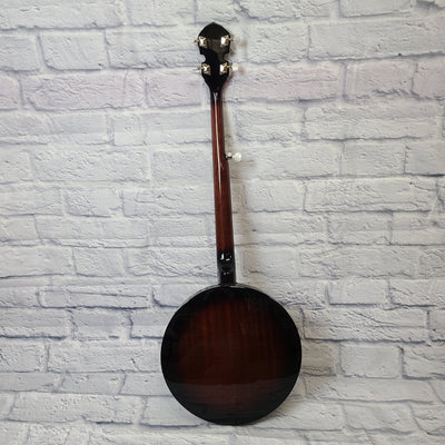 Savannah SB-080 5-String 18 Bracket Resonator Banjo