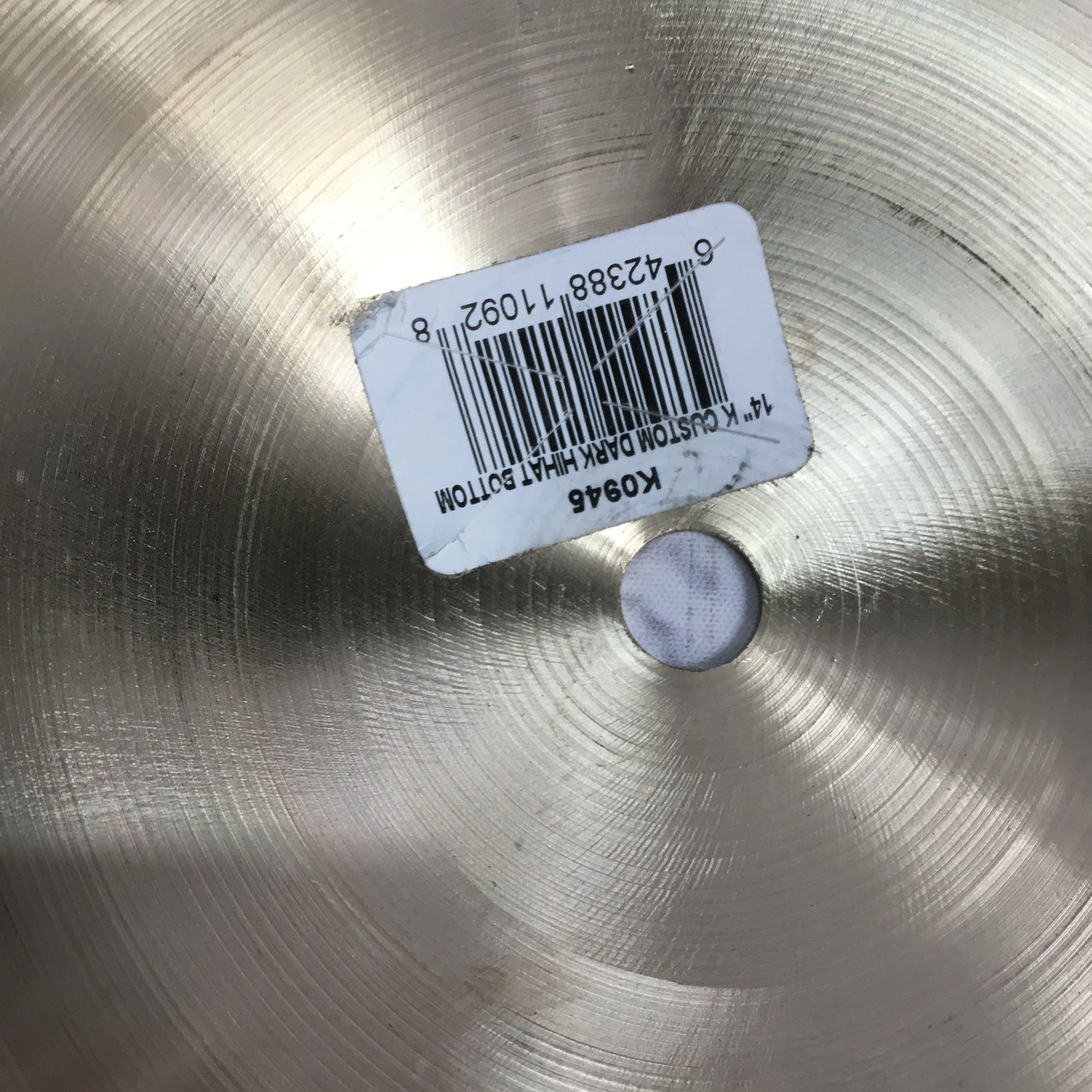 Zildjian 14in K Custom Dark Hi Hat Cymbal Pair