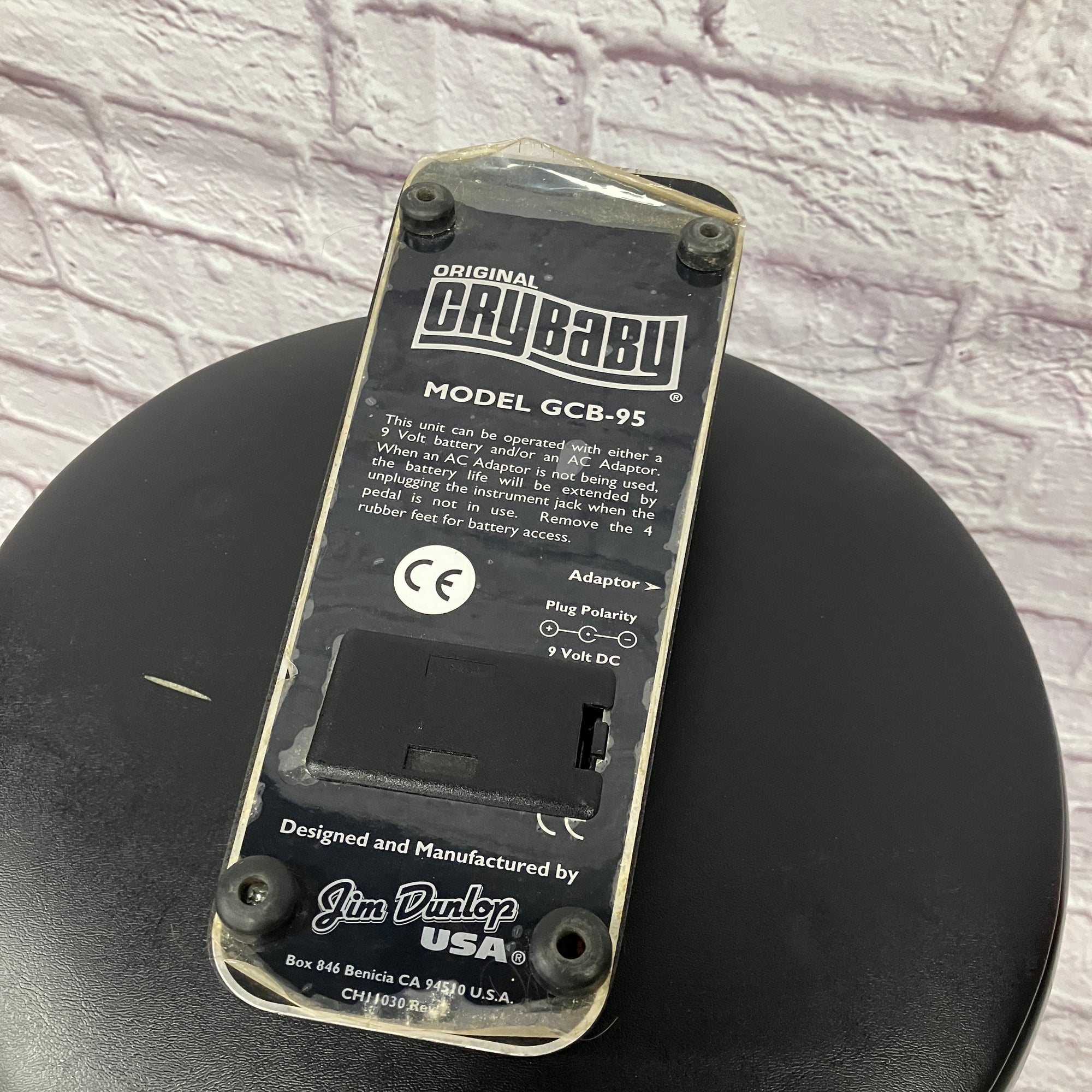 Dunlop GCB-95 Crybaby Wah Pedal