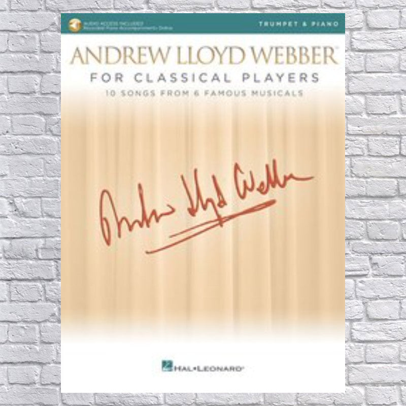 Andrew Lloyd Webber for Classical Players - Trumpet and Piano : With Online Audio of Piano