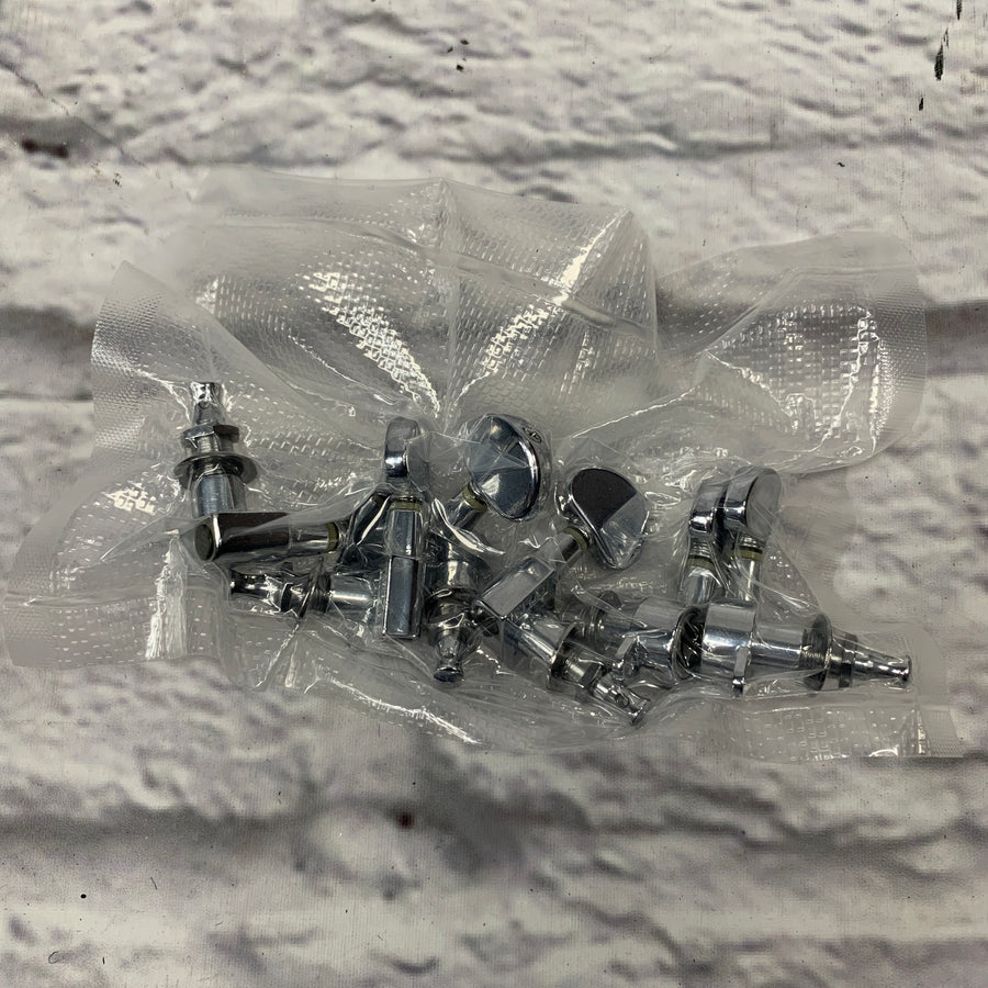 Chrome In-Line Electric Tuning Machines