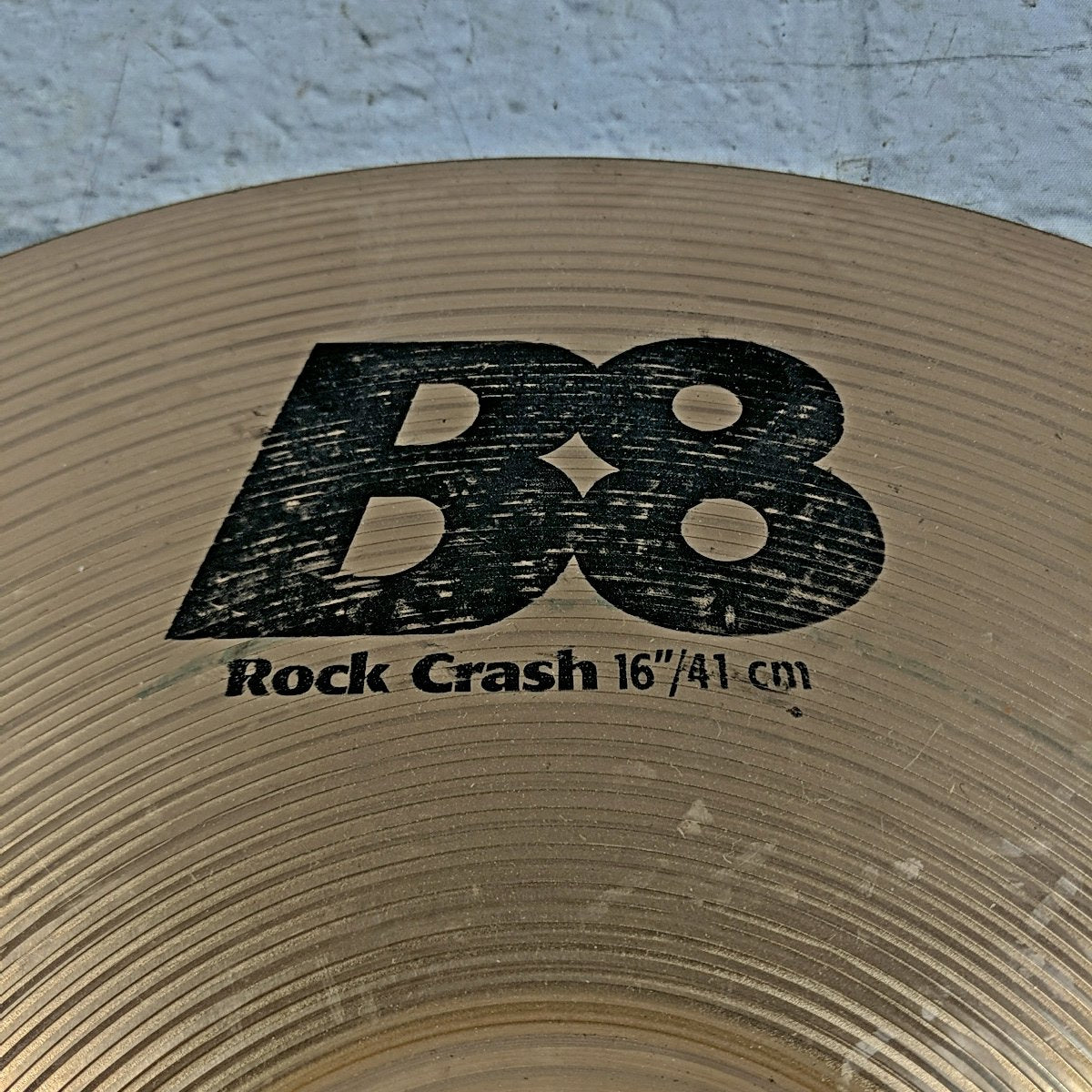 Sabian 16 B8 Rock Crash Cymbal