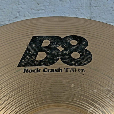 Sabian 16 B8 Rock Crash Cymbal