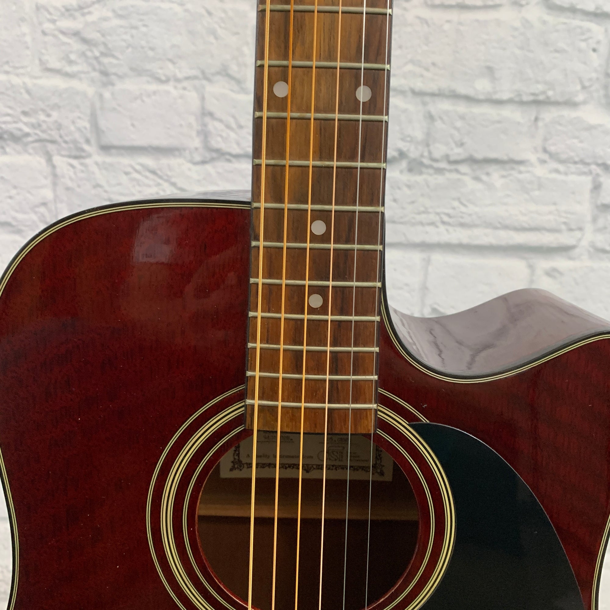 Oscar Schmidt OG5-CEWR Acoustic-Electric Guitar
