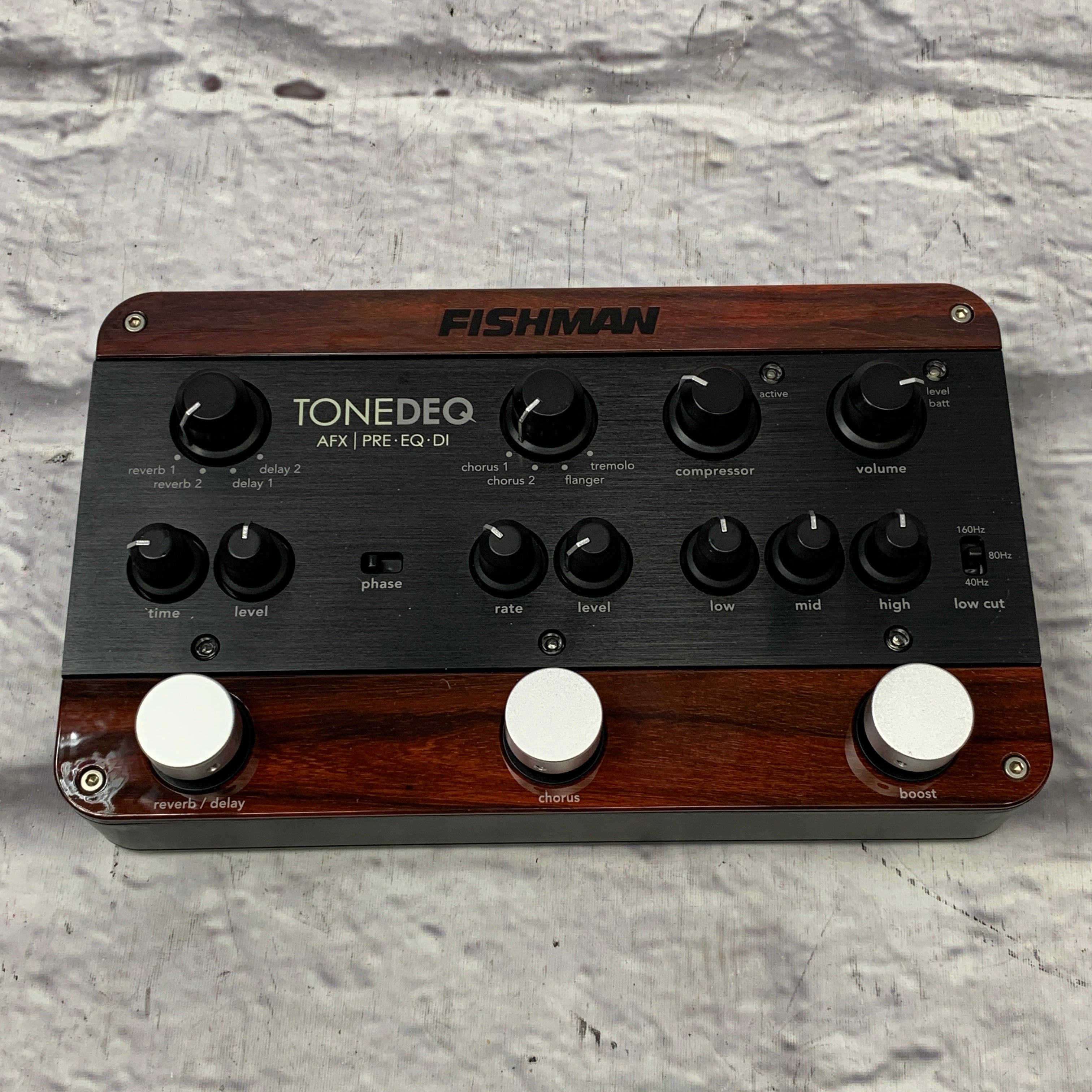Fishman ToneDEQ Multi-Effects, Preamp, EQ & DI | Electric