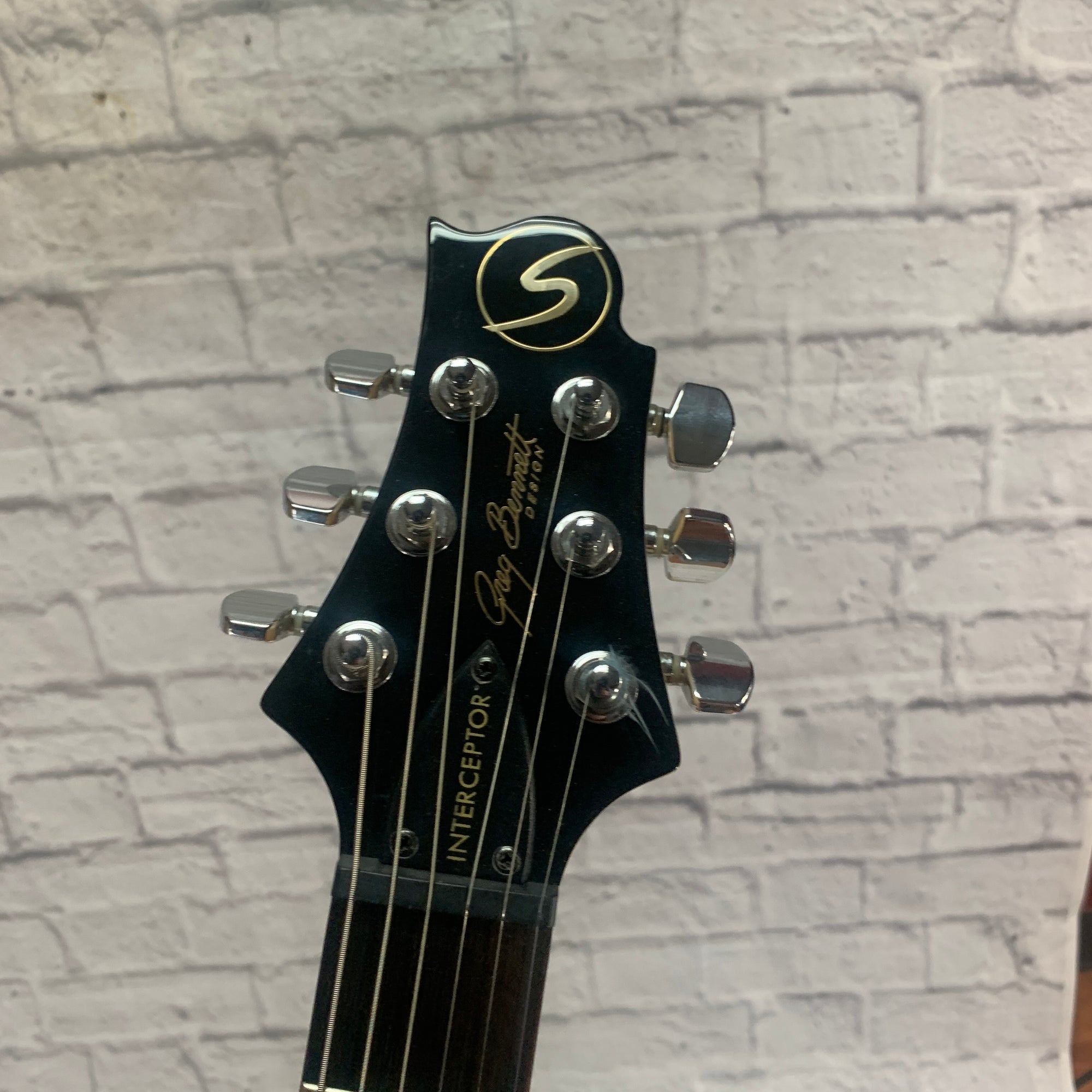 Greg Bennet Intercetpor  Electric Guitar Trans Green