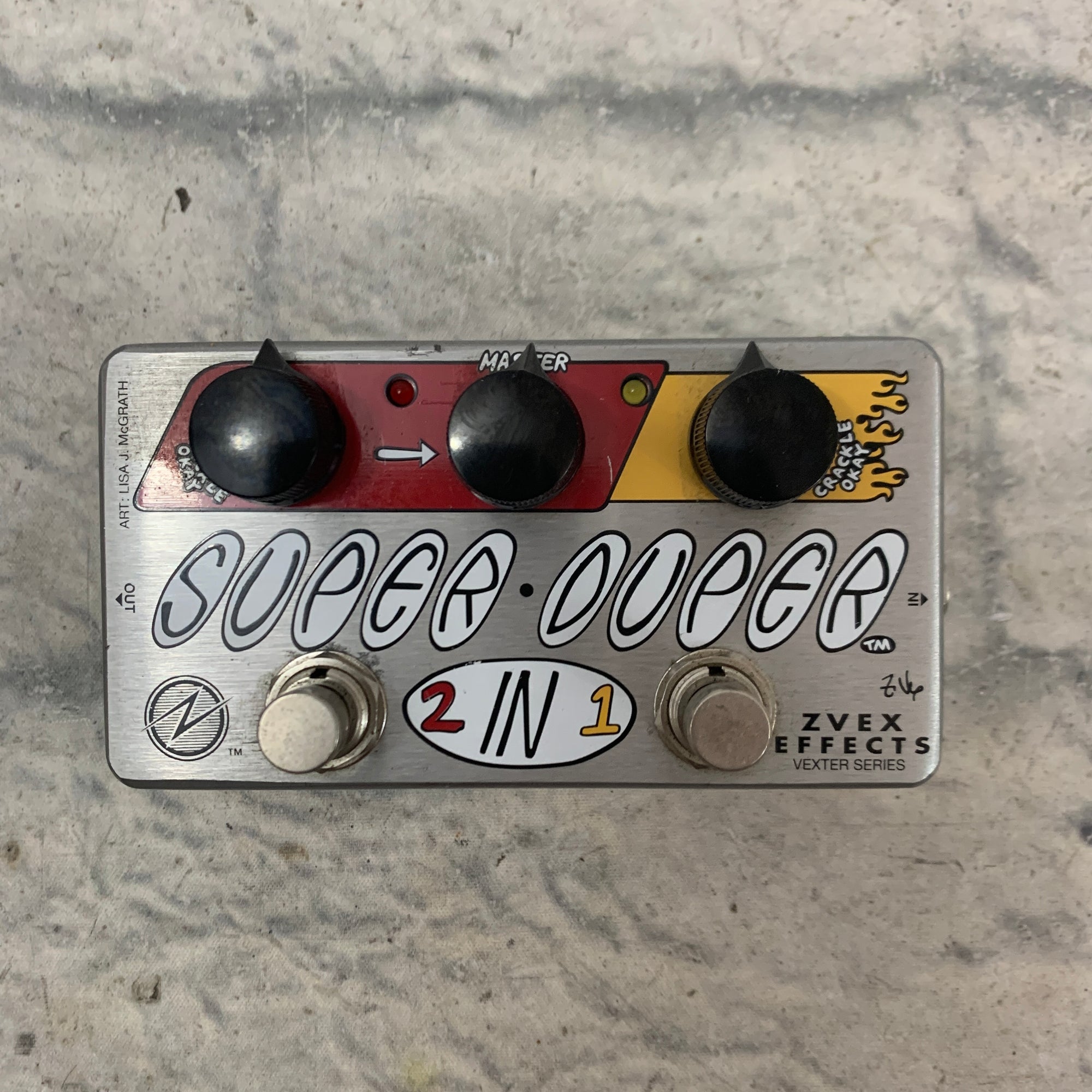 Zvex Super Duper 2-in-1 Overdrive Boost