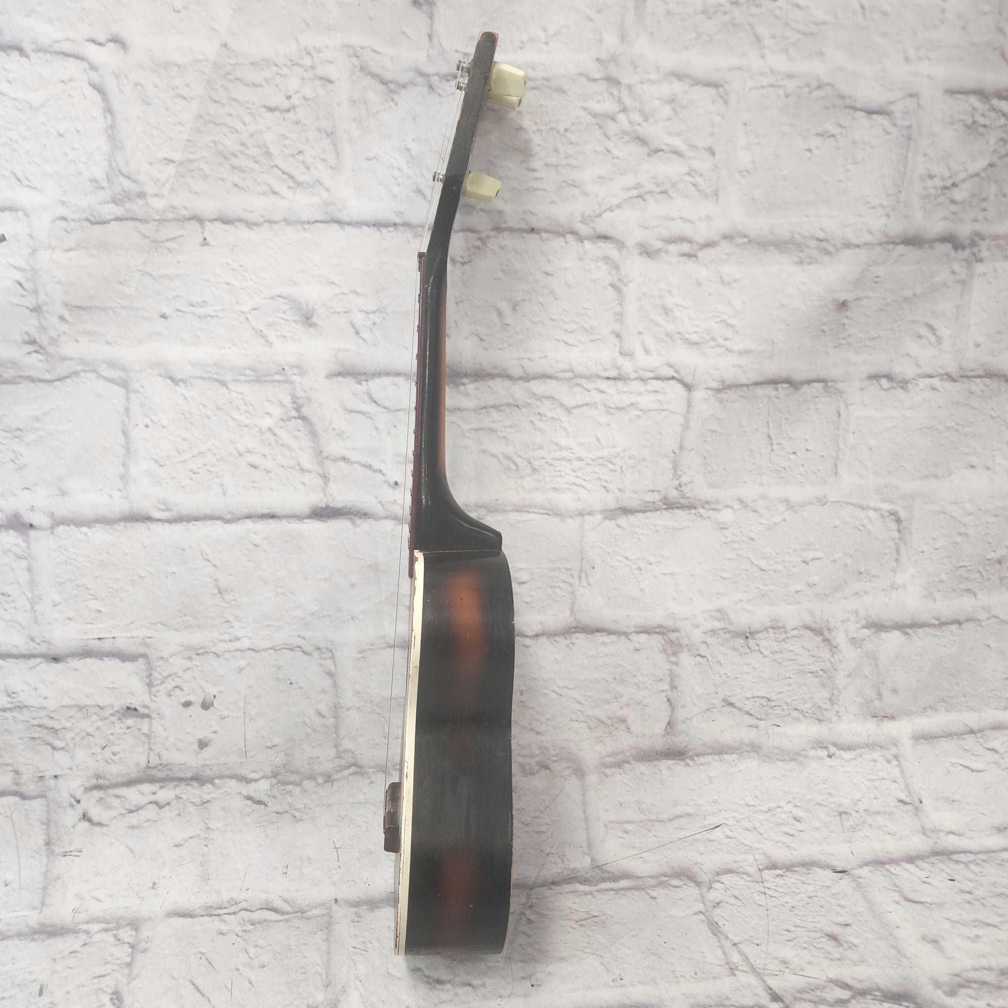 Harmony Vintage Stencil Ukulele Missing Tuning Peg