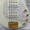 Ernie Ball Music Man StingRay Special 5 HH 5-String Ivory White Bass Guitar