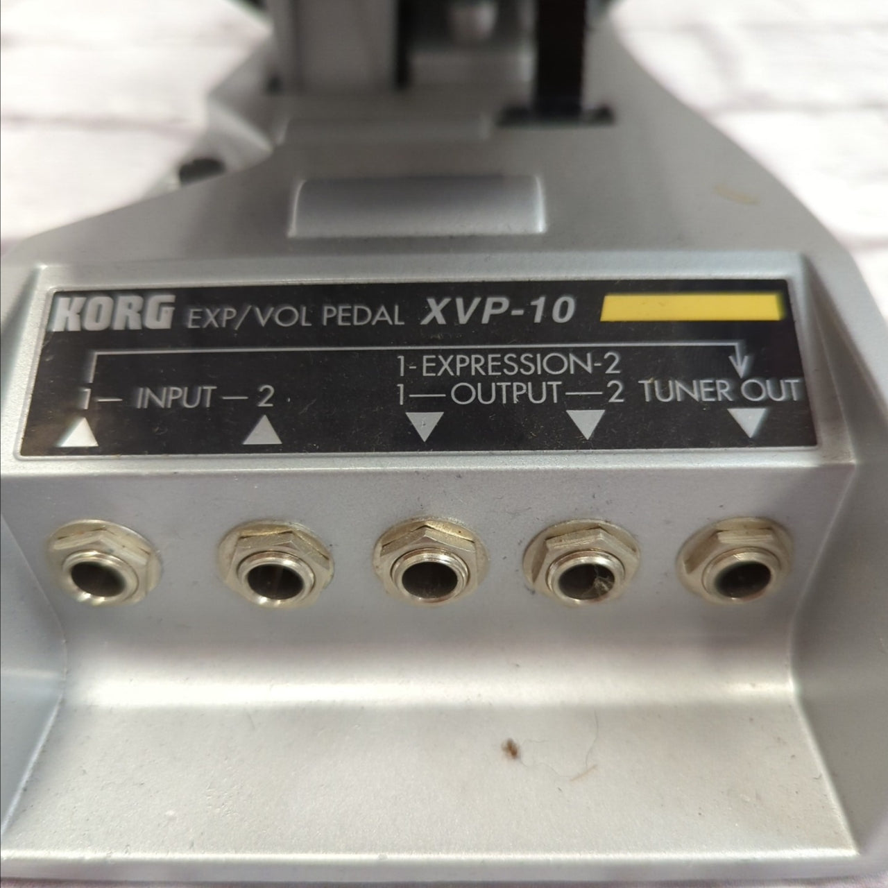 Korg EXP/VOL Pedal XVP-10 - Evolution Music Korg EXP/VOL Pedal XVP-10 - Evolution Music