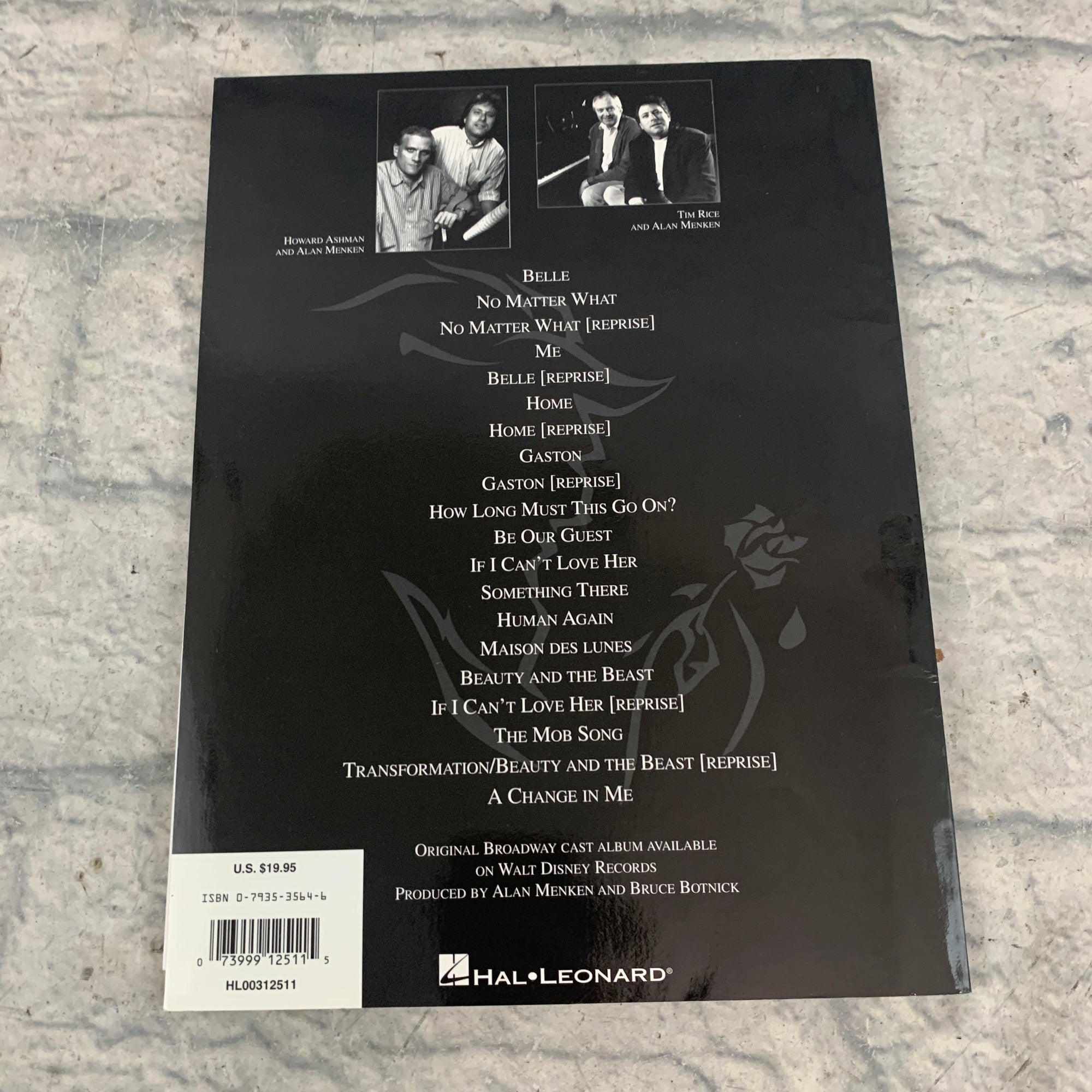 Vocal Selection from Beauty and the Beast Sheet Music