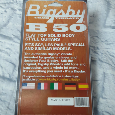 Bigsby b50 true vibrato trem system