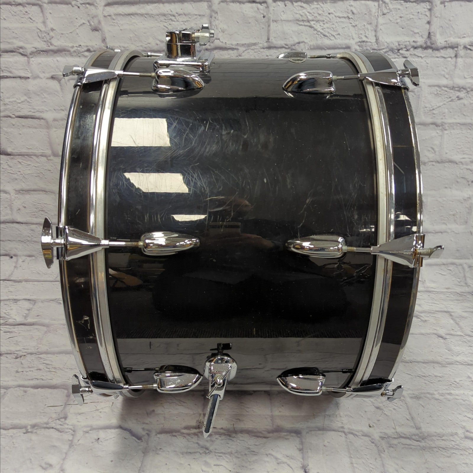 Slingerland 22 Kick Drum 1980s Black