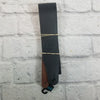 Planet Waves 2.5inch Leather Guitar Strap  - Black