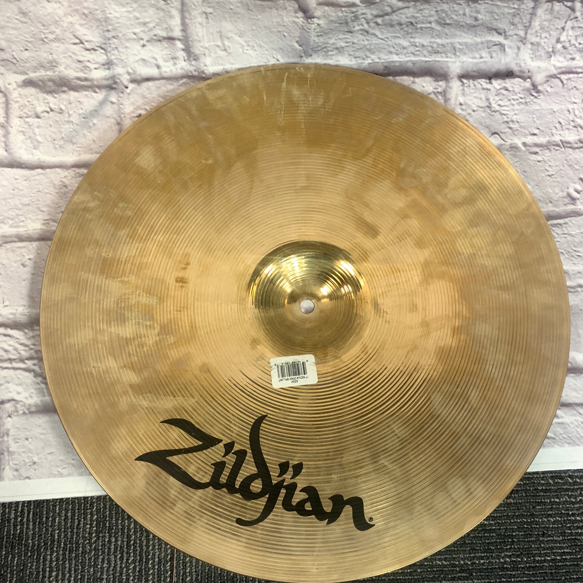 Zildjian Avedis Medium Brillaint 17" Crash Cymbal