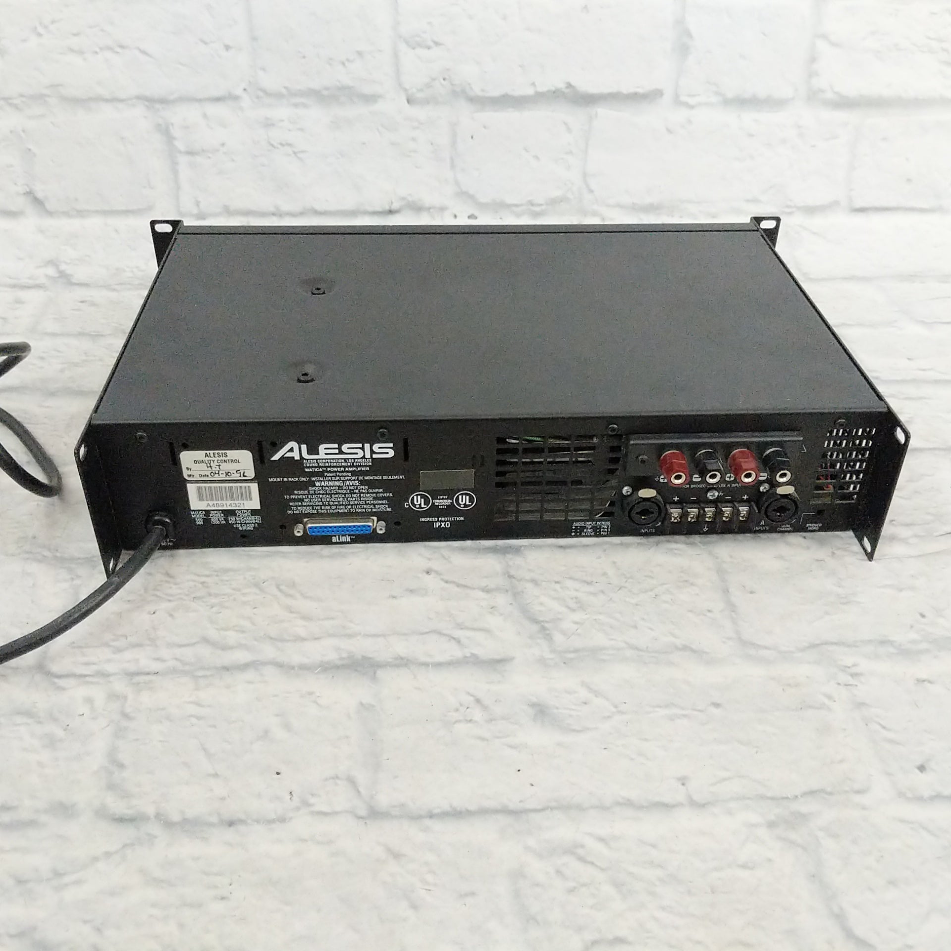 Alesis Matica 500 Power Amp