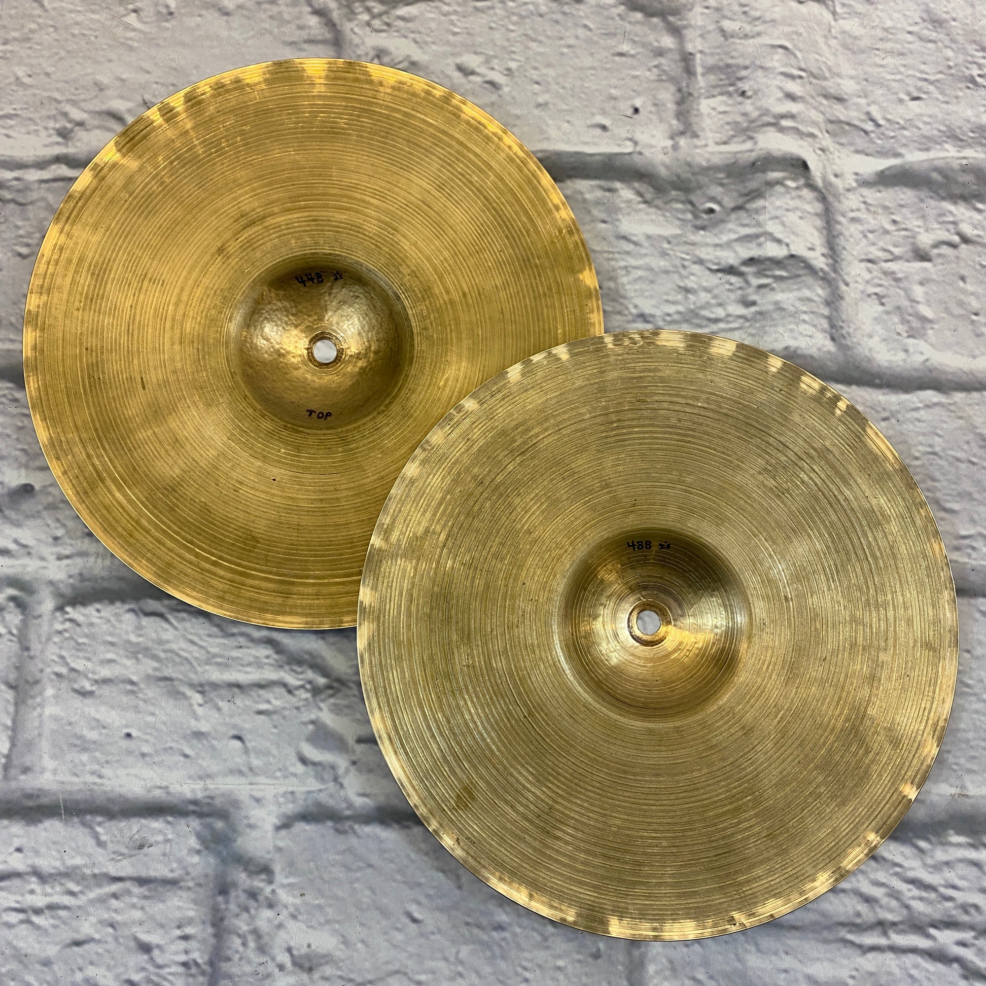 Vintage Alejia 12in Hi Hats 1940's-1950's - Evolution Music
