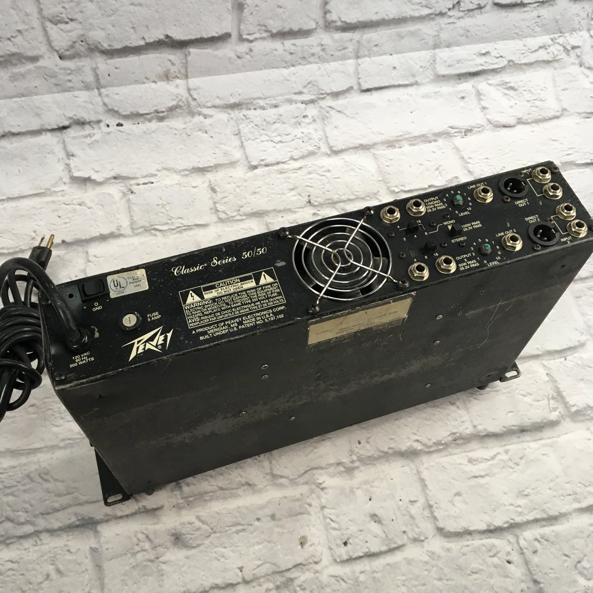 Peavey Classic Series Stereo Tube Power Amp