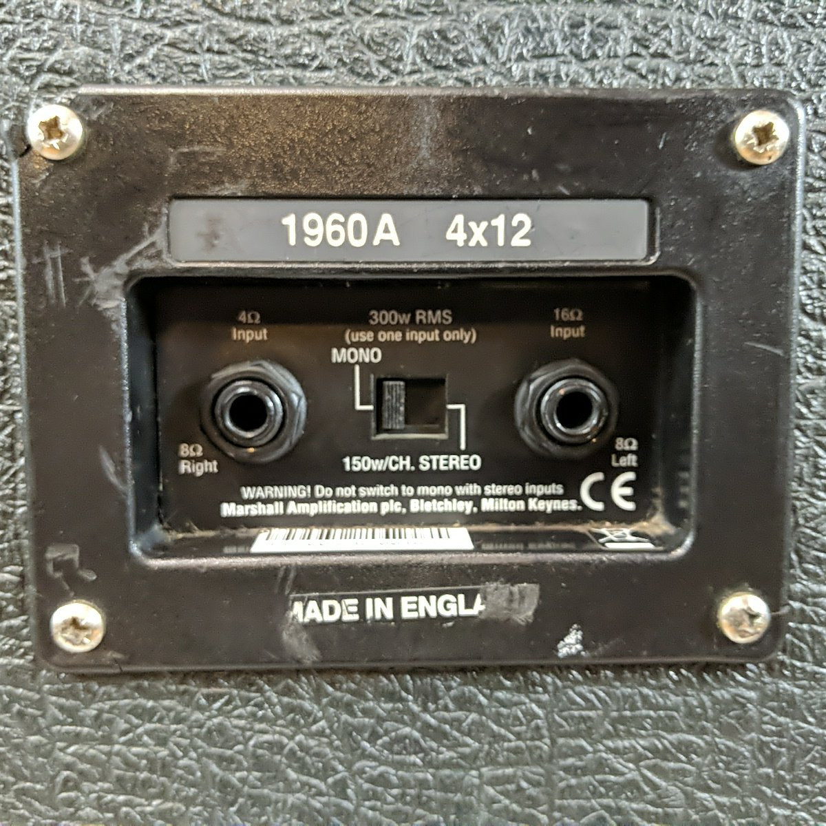 Marshall 1960 Lead 4x12 Guitar Cab