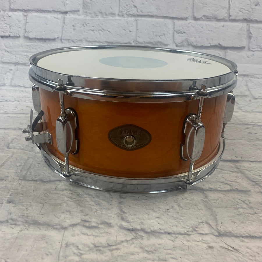 Tama Artwood 13x6 Amber Lacquer Snare Drum