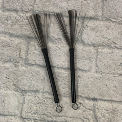 Mismatched Rubber-Coated Brushes