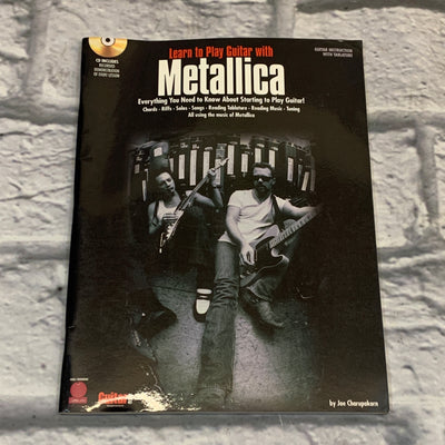 Cherry Lane Music Learn to Play Guitar with Metallica Guitar Book