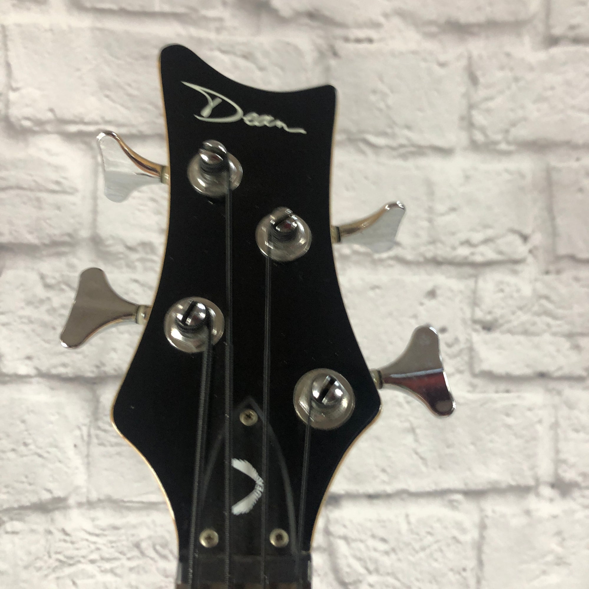 Dean 4 String Electric Bass Guitar Black