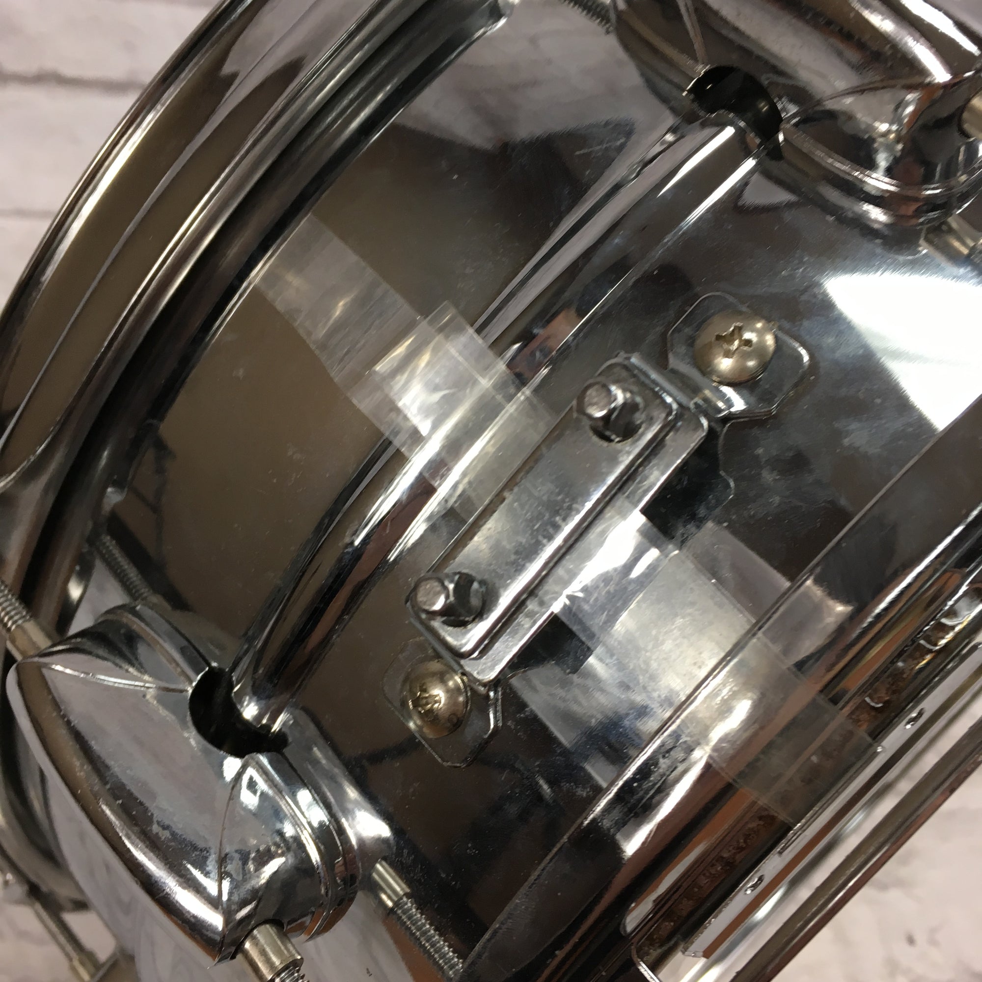 Pacific 14in 8 Lug Chrome Snare Drum