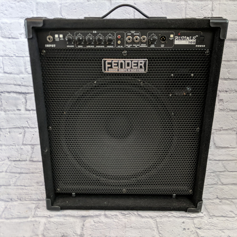 Fender Rumble 100 Bass Combo Amplifier