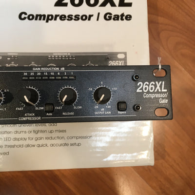 DBX 266XL Compressor Gate