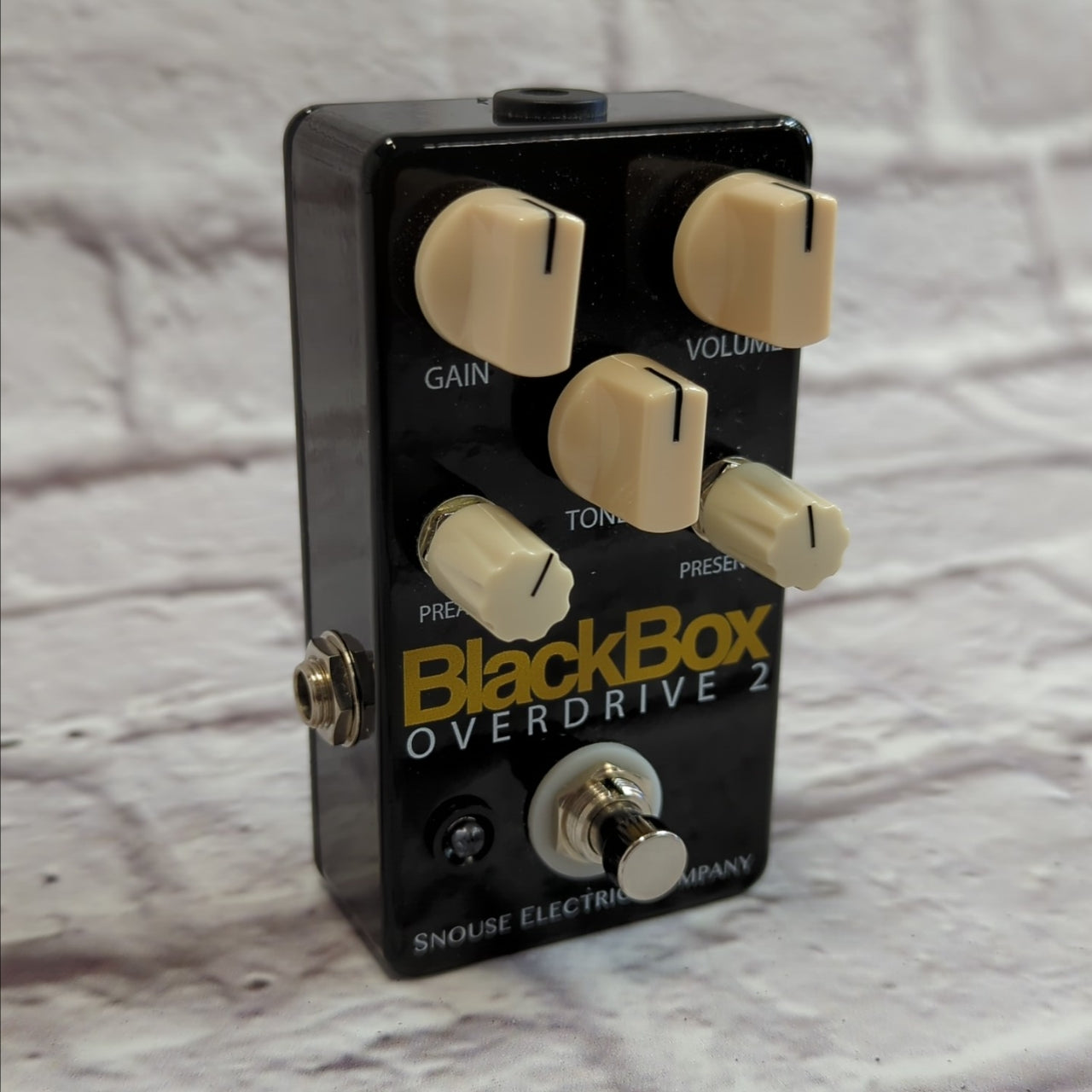 black box pedal Snouse Black Box Overdrive 2 Pedal