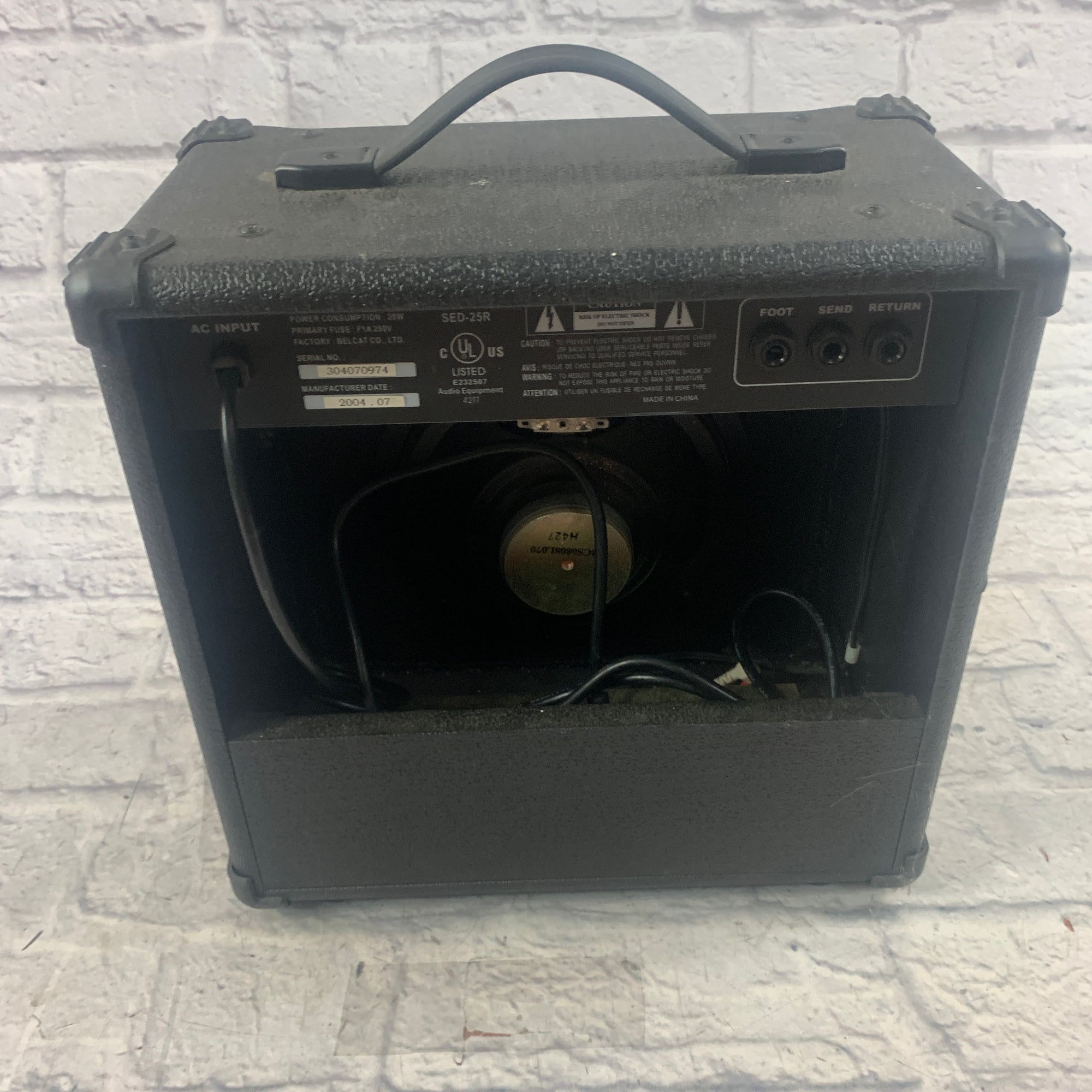 S101 SED 25R Guitar Combo Amp AS IS