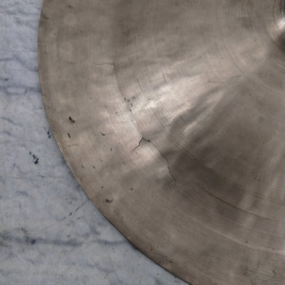 Unknown w/ "Top Bell" Splash Cymbal