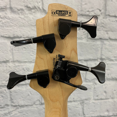 Cort Action Bass Plus DLX OPN 4-String Open Pore Natural