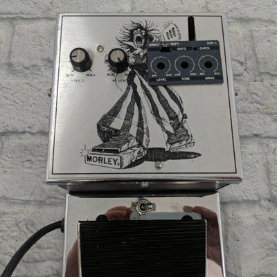 Vintage 1970s Morley RWV Rotating Wah Volume Overdrive Chorus Pedal with Case