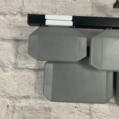 LP Latin Percussion Granite Blocks 5 Pc Set with Mount