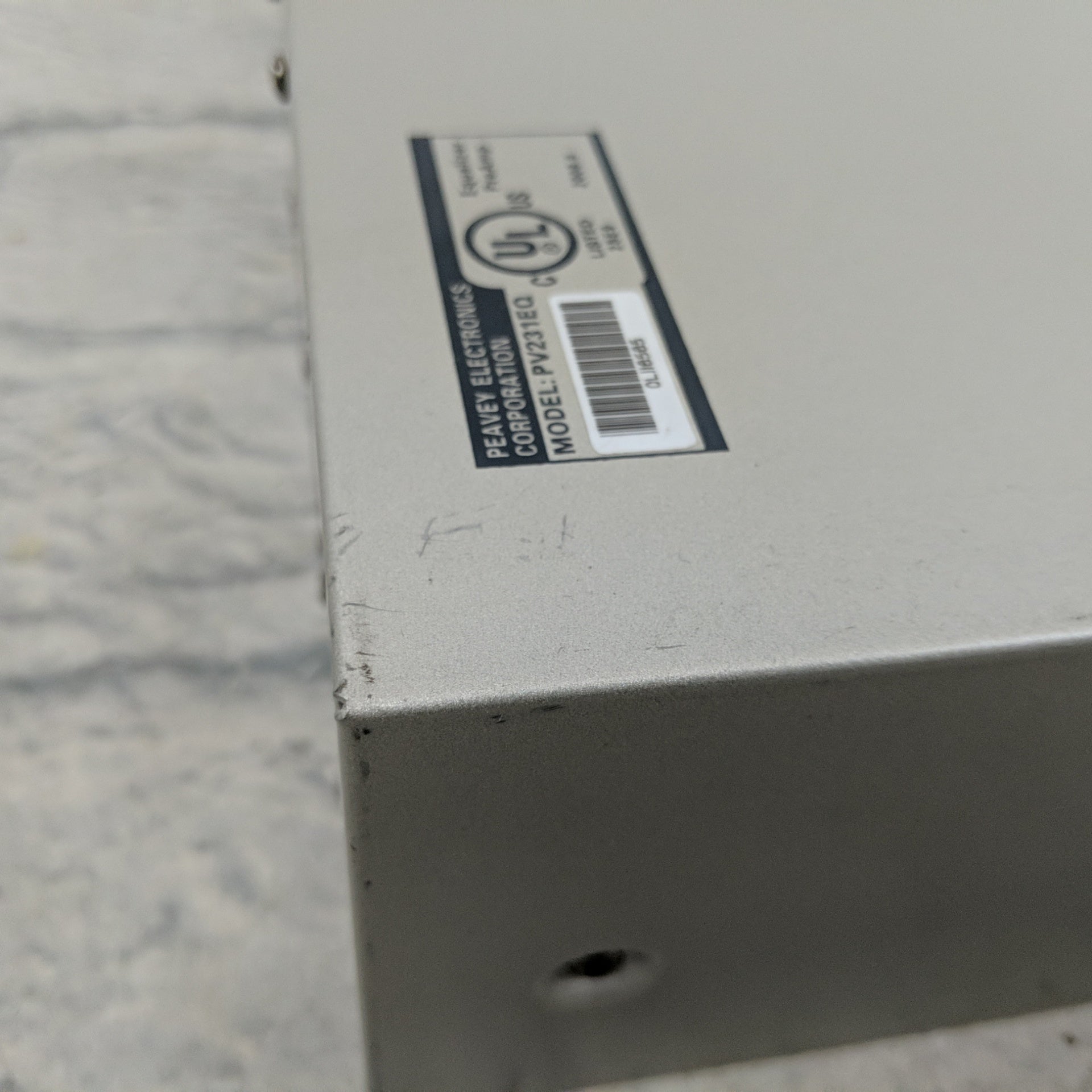 Peavey Dual 31 Band Graphic Equalizer