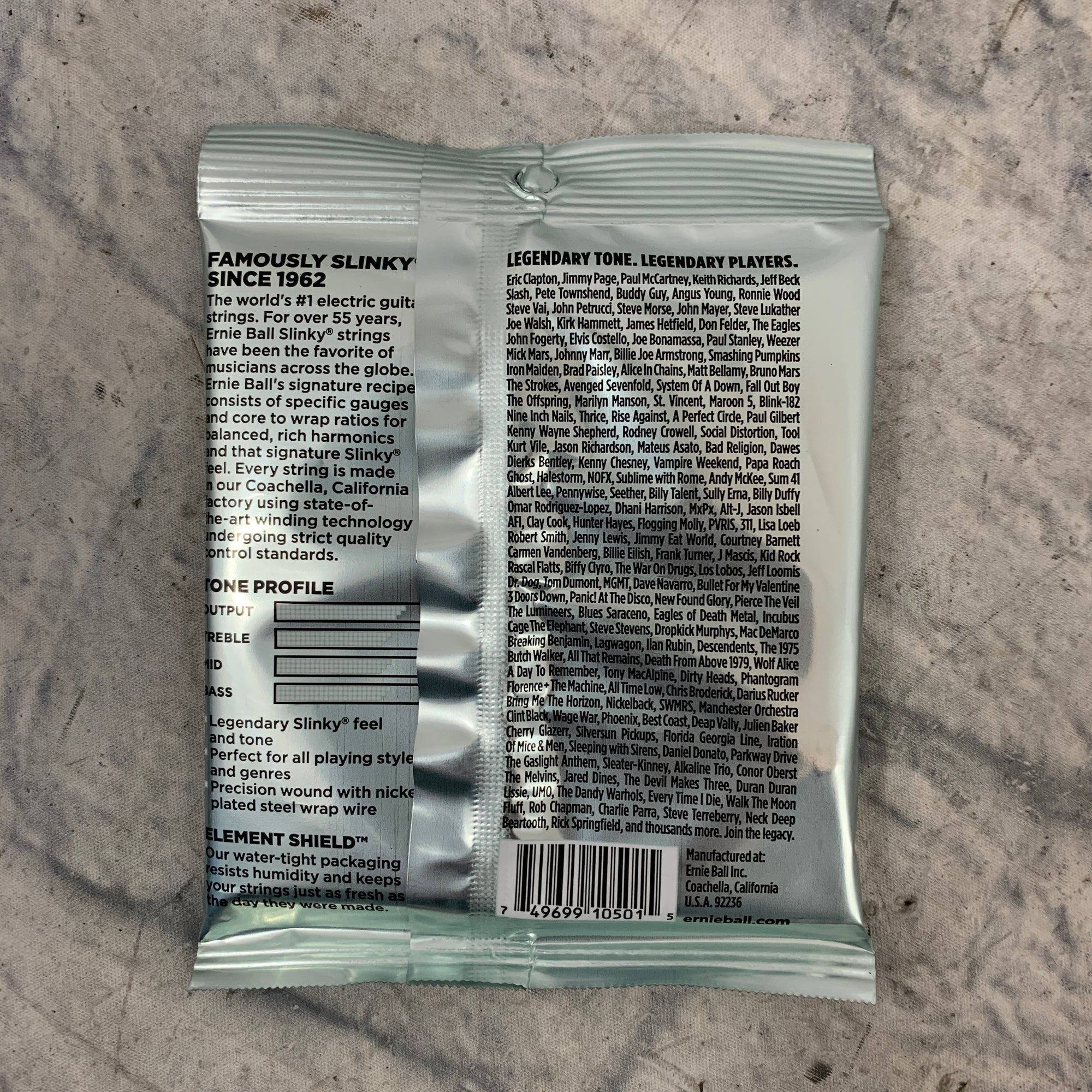 Ernie Ball EB2211 Mondo Slinky Electric Guitar Strings 10.5 - 52