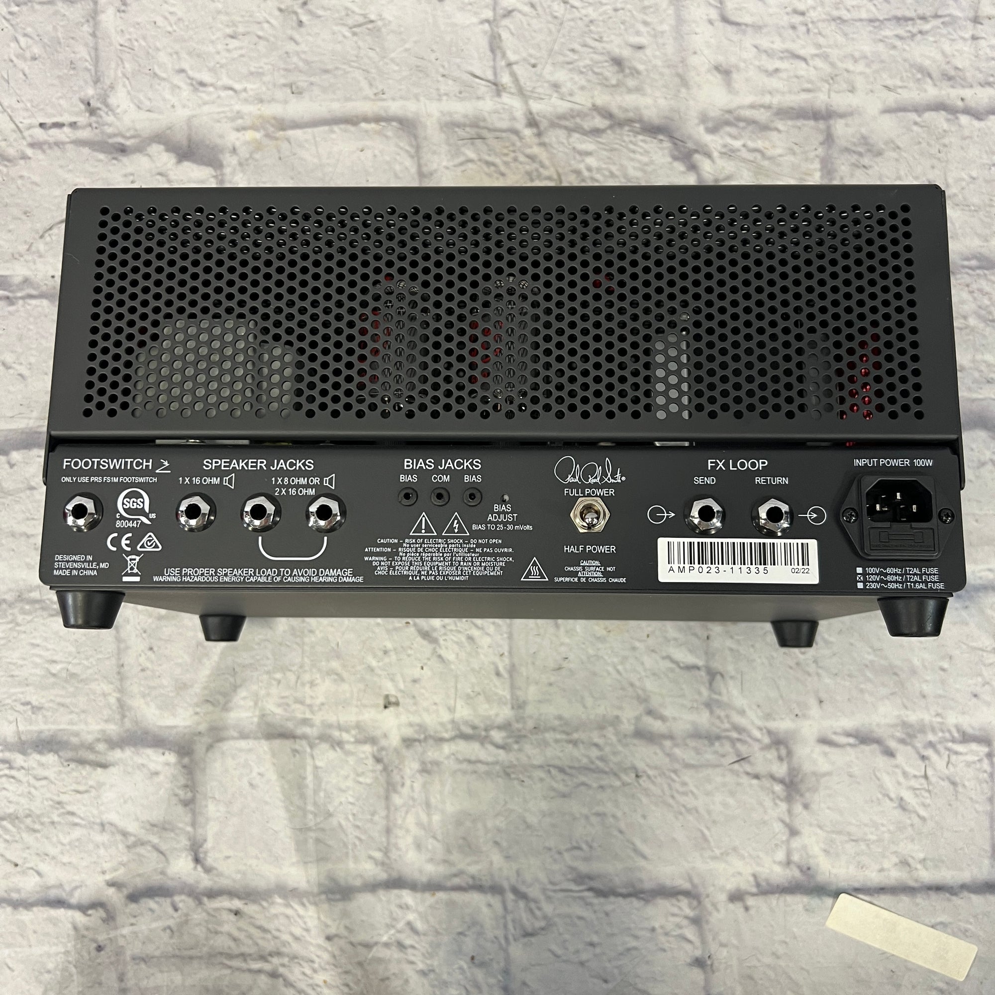 PRS Paul Reed Smith MT15 Mark Tremonti Signature 15 Watt Tube Amp Head with Bag