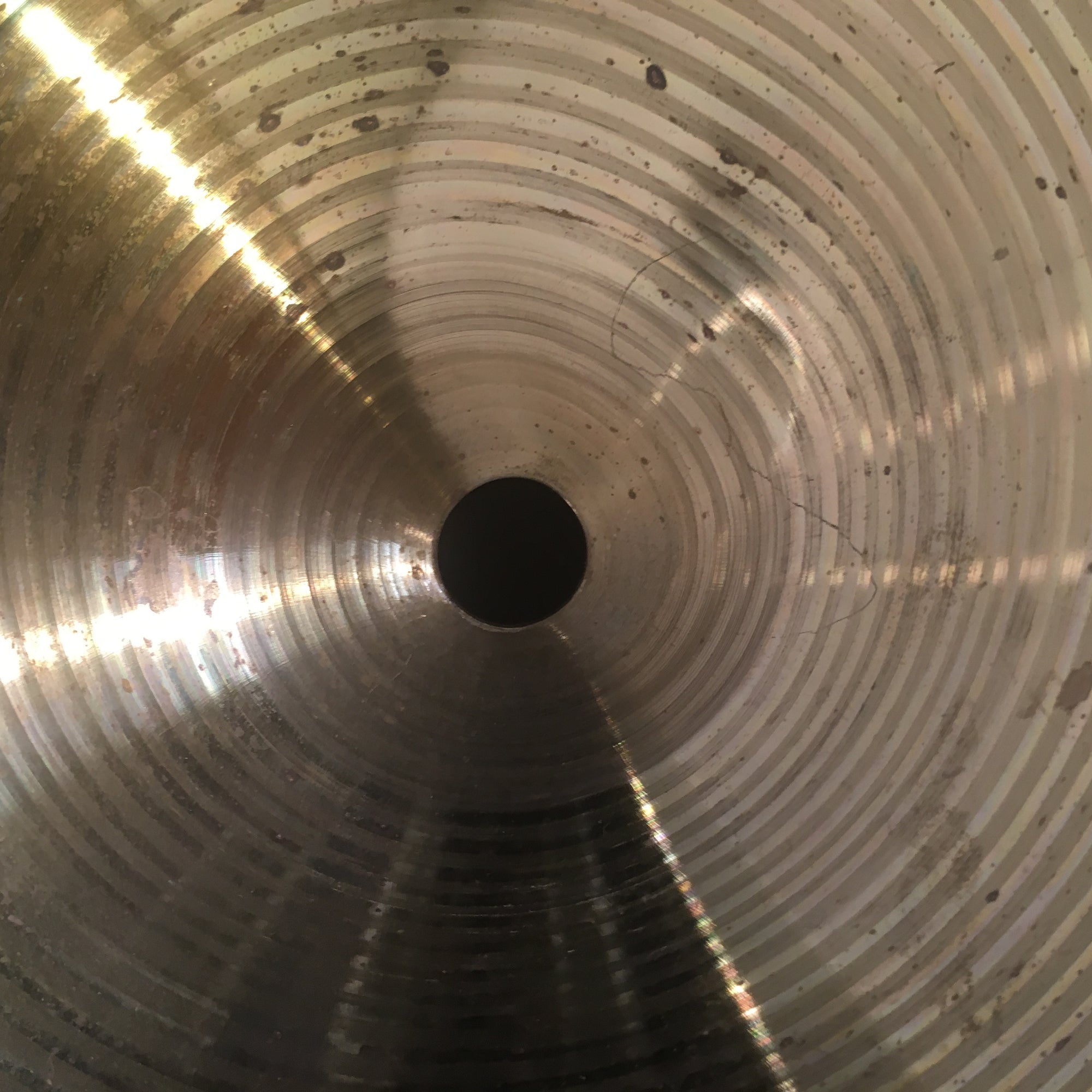 Unknown Trash 14 Inch Hi Hat Cymbal Pair