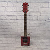 Bohemian Guitars Oil Can Guitar Dual Humbucker Red
